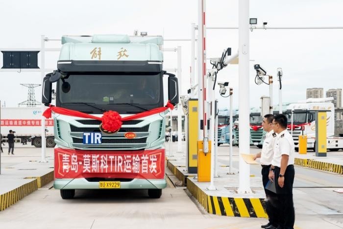 山東首條“中俄專線”國際道路運(yùn)輸通道首發(fā)  鷹途助力TIR道路運(yùn)輸8天直達(dá)莫斯科